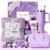Birthday Gift for Women, Luxury Self Care Spa Gift Basket with Blanket for Mom, Wife, Sister, Friend, Girlfriend, Grandmother, Get Well Soon & Christmas gift for Her