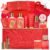 25 Pcs Mother’s Day Gift, Red Rose Bath & Body Gift Basket Set for Women, Hydrating Skin Care Set, Home Spa Self Care Gifts, Cosmetic Bag, Necklace, Christmas, Birthday, Anniversary