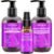 Hair Growth Shampoo and Conditioner Set With Rosemary, Biotin, Argan, and Castor Oils for Thinning, Damaged, Curly Hair