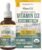 Organic Vitamin D3 10,000 IU – Plant D3, Vegan, Max Strength Sublingual Liquid D3 Drops – 200% Higher Absorption, 100% Plant-Based Cholecalciferol Form & Vegan D3, Adjustable Dosing (30 Servings)