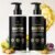 Tripeptide-Infused Biotin Hair Growth Shampoo and Conditioner Set, Onion Anti-Loss Volumizing Moisturizing Treatment for Soft Shine Hair, Dandruff Routine Shampoo for Men and Women, 2×16.9oz