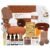 Mother’s Day Gifts, Coconut 32 Pcs Facial Skin Care Kit, Home Spa & Self-Care Gifts Basket Set, Bath and Body Gifts for Women, Face Sheet Mask, Serum, Birthday, Christmas, Anniversary, Wife, Mom