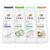 Dove Body Wash Deep Moisture, Sensitive Skin, Cucumber and Green Tea, and Shea Butter & Vanilla Collection 4 Count Skin Cleanser with 24hr Renewing MicroMoisture 20 oz